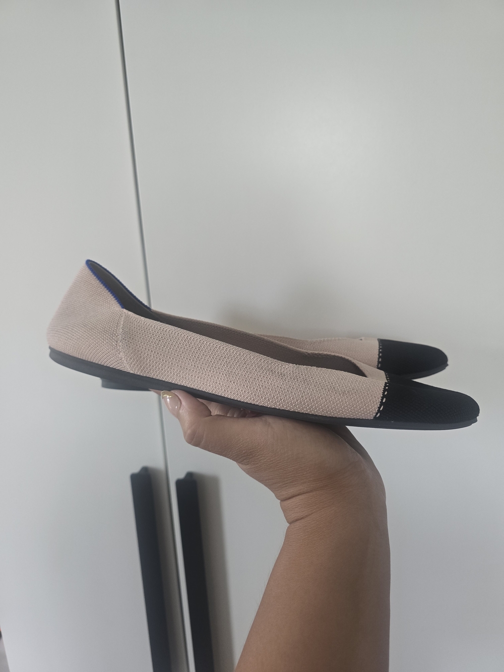Rothy's Two-Tone Knit Ballet Flats - Picture 2 of 5
